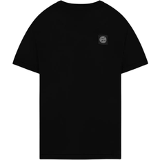 T-shirts & Tank Tops Stone Island Patch Logo T-shirt - Black