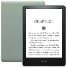 EReaders Amazon Kindle Paperwhite (16 GB) – Now with a 6.8" display and adjustable warm light + 3 Months Free Kindle Unlimited (with auto-renewal) – Agave Green