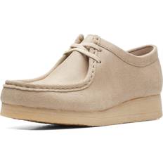 Clarks Oxford Clarks womens Padmora Oxford, Taupe Distressed