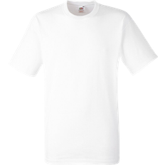 Fruit of the Loom Men's Heavy Weight Belcoro Short Sleeve T-shirt - White