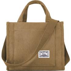 Niction Small Corduroy Fashion Crossbody Bag - Khaki