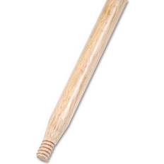 Boardwalk Heavy-Duty Threaded End Lacquered Hardwood Broom Handle 1 1/8'