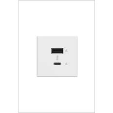 Legrand Arusb2ac6 Adorne 6 Ampere Electrical Outlet White