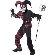 Clown Costumes California Costumes Child's Sinister Jester Costume