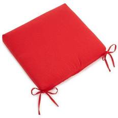 Blazing Needles 20-inch Chair Cushions Red