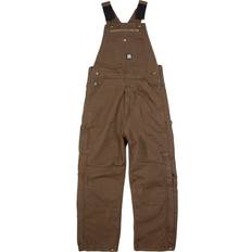 Berne Overalls Berne Insulated Washed Duck Quilt-Lined Traditional Bib Overalls