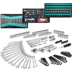 Hand Tools 149-Piece Set Include SAE/Metric Wrench Set Repair