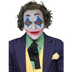 Masker Ghoulish Productions Clown Crazy Jack Mask Blue/Brown/Green