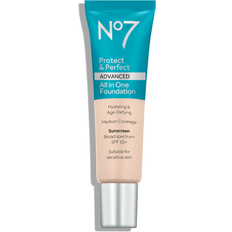 No7 Cosmetics No7 Protect & Perfect Advanced All In One Foundation SPF50+ Warm Beige