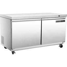 Upright freezer silver Cold 14 Gray, Silver