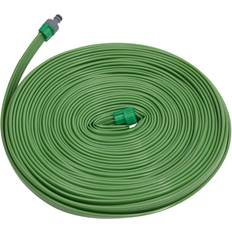 vidaXL 3-Tube Sprinkler Hose Green PVC