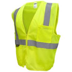 Work Vests on sale Radians sv2zgml green class hi-viz safety vest w/ zipper