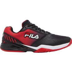 Men Volleyball Shoes Fila Mens Volley Zone Mens Tennis Shoes Black/White/Red