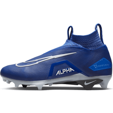 Nike Men's Alpha Menace Elite Molded Football Cleats Blue White