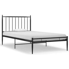Senger & Madrasser vidaXL black Bed Frame Bed Base