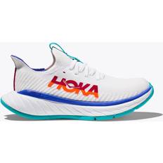 Carbon Fiber Running Shoes Hoka Carbon X 3 W - White/Flame