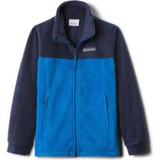 Fleece Garments Children's Clothing Columbia Boy's Steens Mountain II Fleece Jacket - Bright Indigo/Collegiate Navy