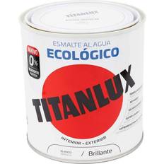 Titan Akryllack 00t056614 ekologisk Vit, Gul 0.25L