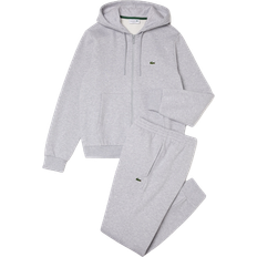 Lacoste Jumpsuits & Overaller Lacoste Men's Hooded Tracksuit - Heather Grey