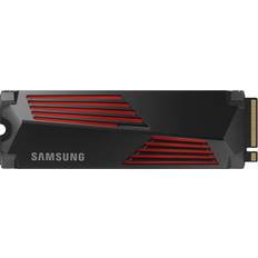 Hard Drives Samsung 990 PRO 1TB Internal SSD PCIe Gen 4x4 NVMe with Heatsink for PS5