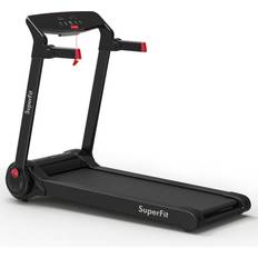 Goplus Fitness Machines Goplus SuperFit 3HP Folding Electric Treadmill Running Machine Treadmill re