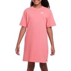 XS Kleider Nike Older Girls Sportswear T-shirt Dress, Pink, Xl=13-15 Years, Women