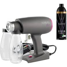Oasis Spray Tan Machine Kit Bundled with Norvell Cosmo Airbrush Spray Tanning Solution