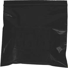 Black Corrugated Boxes Box Partners Reclosable 2 Mil Poly Bags 5 x 8 Black 1000/Case PB3585BK