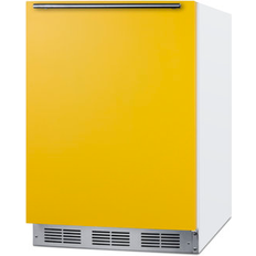 Summit 24 refrigerator-freezer Yellow