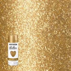 Gold Paint Rust-Oleum Specialty 10.25 Glitter Spray Gold