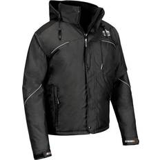 3XL Work Jackets Ergodyne N-Ferno 6467 Winter Work Jacket, X-Large, Black