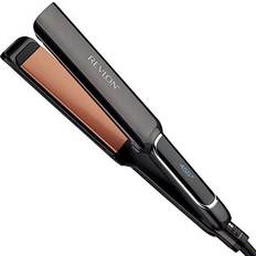Revlon Hair Straighteners Revlon Copper Smooth Hair Flat Iron Frizz Control for Fast Shiny Styles, XL 1-1/2