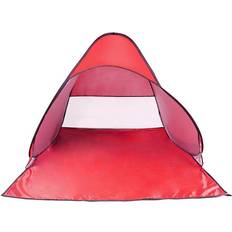 Picnic Time Manta Beach Pop Up Tent - Red