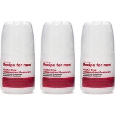 Recipe for Men Alcohol Free Antiperspirant Deo Roll-on 60ml 3-pack