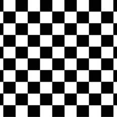Beistle Decals & Wall Decorations Checkered Party Backdrop Black/White