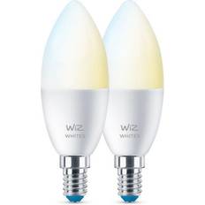 WiZ 2385K7 C37 LED Lamps 4.9W E14