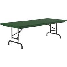 Correll Adjustable Height Heavy Duty Blow-Molded Folding Table RA3060-29