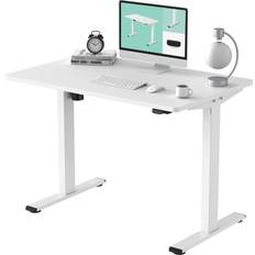 Rectangle - White Furniture Flexispot Electric Standing Writing Desk 30x48" 2