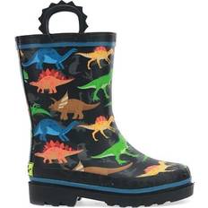 Western Chief Boy's Dino World Rain Boots - Black