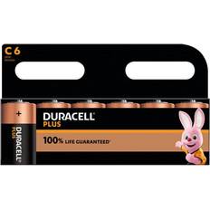 Duracell C (LR14) Batterien & Akkus Duracell C Plus 6-pack
