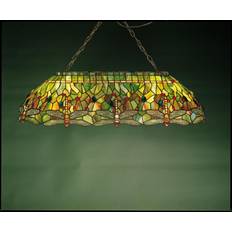 Meyda Tiffany Hanginghead Dragonfly Linear Pendant Lamp