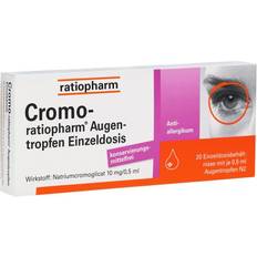 Kontaktlinsenzubehör Ratiopharm Cromo Augentropfen Einzeldosis
