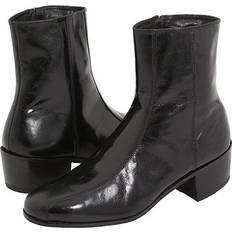 Leather Ankle Boots Florsheim Duke Black Cavello