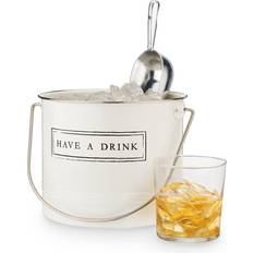 Ice Buckets on sale Twine Have A Drink Scoop Ice Bucket