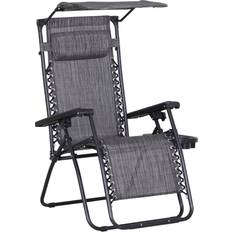 Garden Chairs OutSunny Zero Gravity Lounge Chair