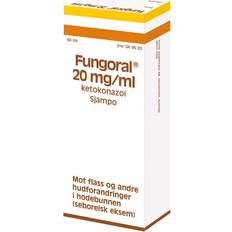 Kløe Reseptfrie legemidler Fungoral Schampo 20mg/ml 60ml