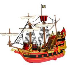Pirater Lekekjøretøy Captain Sabertooth Pirate Ship The Black Lady 47cm