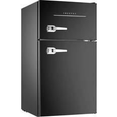 Black Freestanding Refrigerators 3.2 Cu.Ft Compact Black