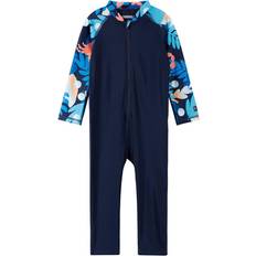 Polyester UV-drakter Reima Toddler's UV Protective Swimsuit Polskii - Navy (5200130A-689A)