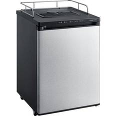 Full size refrigerator EdgeStar Br3002 24 Wide Kegerator Conversion Refrigerator For Full Size Kegs Stainless